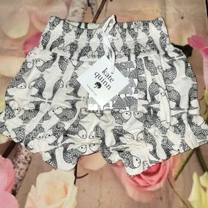 Nwt Kate quinn Shirred waist bloomer koi 3-6 m